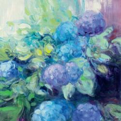 Bright Hydrangea III | Obraz na stenu