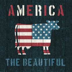 American Farm Cow | Obraz na stenu
