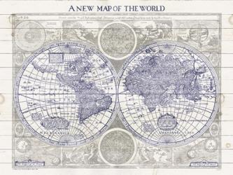 A New Map of the World | Obraz na stenu
