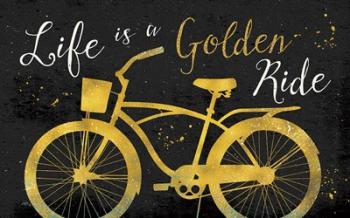 Golden Ride III Dark | Obraz na stenu