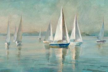 Sailboats at Sunrise | Obraz na stenu