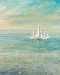 Sunrise Sailboats II | Obraz na stenu