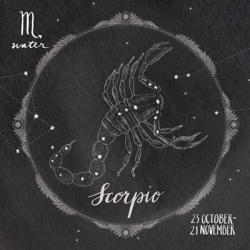 Night Sky Scorpio | Obraz na stenu