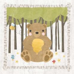 Woodland Hideaway Bear | Obraz na stenu