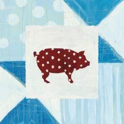 Modern Americana Farm Quilt I | Obraz na stenu