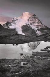 Mount Robson BW with Color | Obraz na stenu