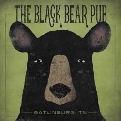 The Black Bear Pub | Obraz na stenu