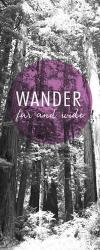 Wander Far and Wide Panel | Obraz na stenu