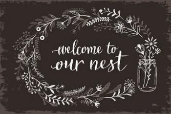 Our Nest I Black | Obraz na stenu