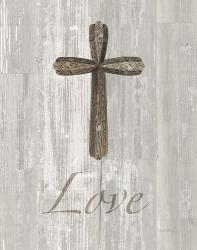 Words for Worship Love on Wood | Obraz na stenu