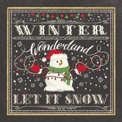 Winter Wonderland III-Let It Snow | Obraz na stenu