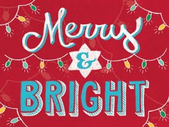 Merry and Bright v2 | Obraz na stenu