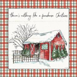 Holiday on the Farm IV Plaid | Obraz na stenu