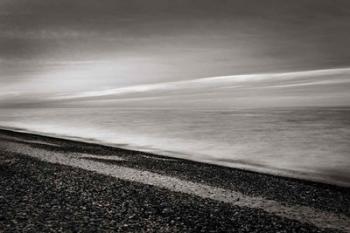 Lake Superior Beach III BW | Obraz na stenu