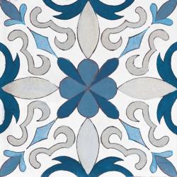 Gypsy Wall Tile 14 Blue Gray | Obraz na stenu