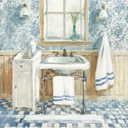 Victorian Sink I Navy | Obraz na stenu