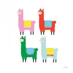 The Llamas | Obraz na stenu
