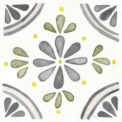 Garden Getaway Tile I Gray Green | Obraz na stenu