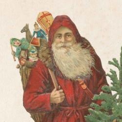 Victorian Santa I | Obraz na stenu