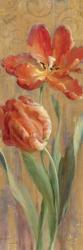 Parrot Tulips on Gold II | Obraz na stenu