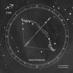 Night Sky Sagittarius v2 | Obraz na stenu