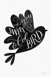 Sweet Old Bird BW | Obraz na stenu