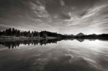 Oxbow Bend sunset Grand Teton National Park | Obraz na stenu