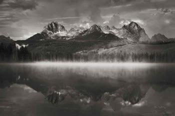 Little Redfish Lake Mist II | Obraz na stenu