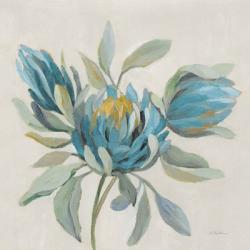 Field Floral I Blue | Obraz na stenu