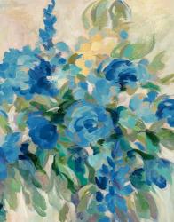 Flower Market III Blue | Obraz na stenu