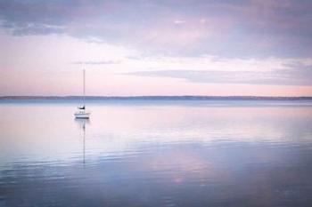 Sailboat in Bellingham Bay I Vignette | Obraz na stenu