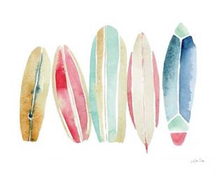 Surfboards in a Row | Obraz na stenu