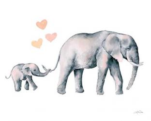 Elephant Love | Obraz na stenu