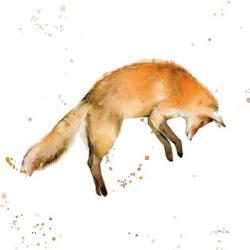 Jumping Fox | Obraz na stenu