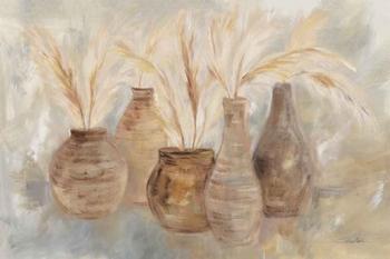 Grasses and Baskets Dark | Obraz na stenu