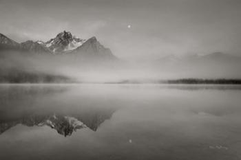 Stanley Lake Idaho BW | Obraz na stenu