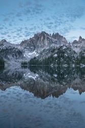 Baron Lake Monte Verita Peak Sawtooth Mountains I | Obraz na stenu