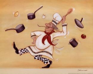 Dancing Chef | Obraz na stenu