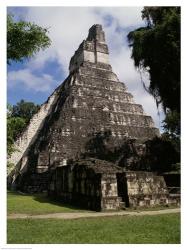 Facade of the Temple of the Great Jaguar, Tikal | Obraz na stenu