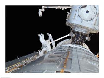 STS-124 Mission Specialist, Participates in the Mission's First Scheduled Maintenance Session | Obraz na stenu