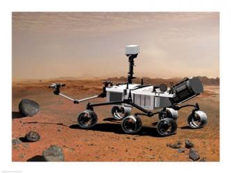 Concept of NASA's Mobile Robot for Investigating Mars | Obraz na stenu