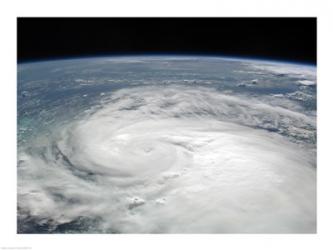 Tropical Storm Fay August 19, 2008 from the International Space Station | Obraz na stenu