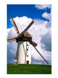 Low angle view of a traditional windmill, Skerries Mills Museum, Skerries, County Dublin, Ireland | Obraz na stenu