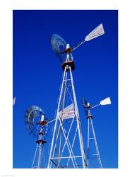 Low angle view of a windmill at American Wind Power Center, Lubbock, Texas, USA | Obraz na stenu