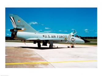 Side profile of a US Air Force airplane | Obraz na stenu