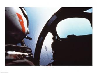 Ocean viewed from a cockpit, Atlantic Ocean | Obraz na stenu