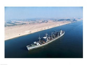 USS Neosho Transits the Suez Canal | Obraz na stenu