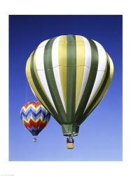 Low angle view of hot air balloons rising, Albuquerque International Balloon Fiesta, Albuquerque, New Mexico, USA | Obraz na stenu