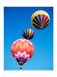 Low angle view of hot air balloons in the sky, Albuquerque, New Mexico, USA | Obraz na stenu