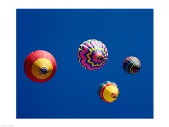 Low angle view of hot air balloons in the sky, Albuquerque, New Mexico, USA | Obraz na stenu